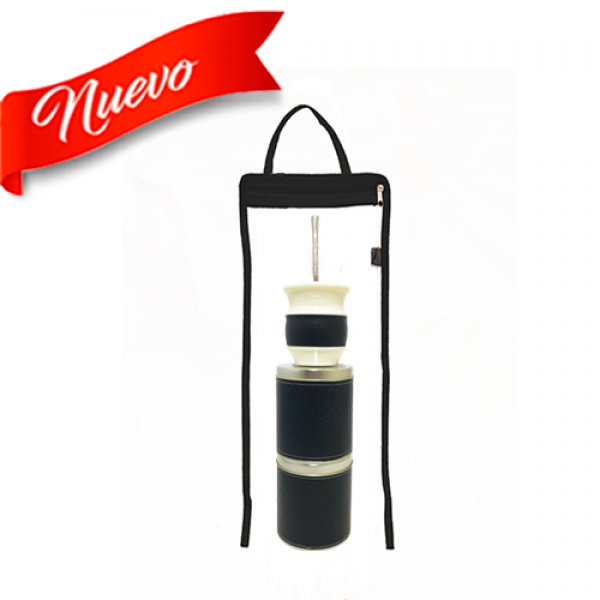 SET LATA YERBERA/AZUCARERA, MATE Y BOLSA DE CRISTAL SET906L