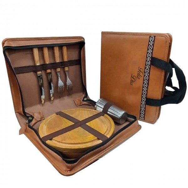 SET DE ASADO- X2 PLATOS DE 22 CM-CUE042S - Imagen 2