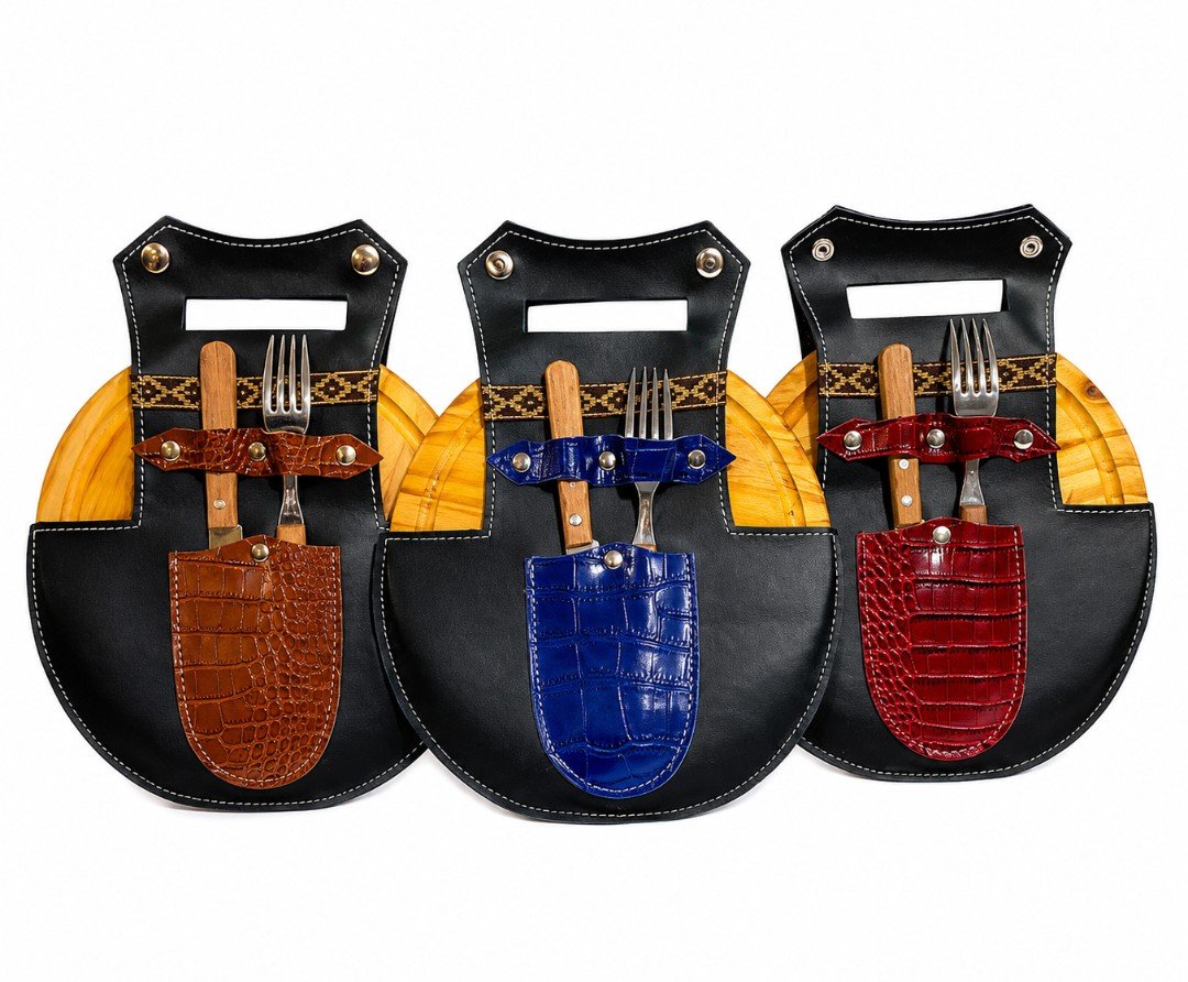 SET DE ASADO-PORTA PLATO S/VASO-CUE252