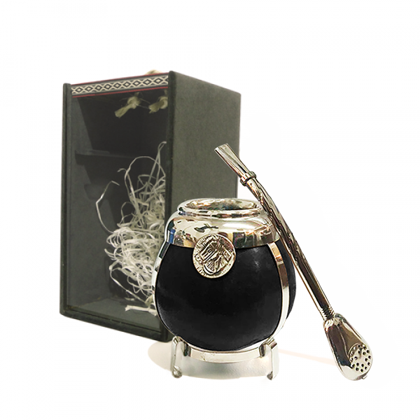 SET MATERO MAT084+BOM071 C/CAJA DE MAD-SET322