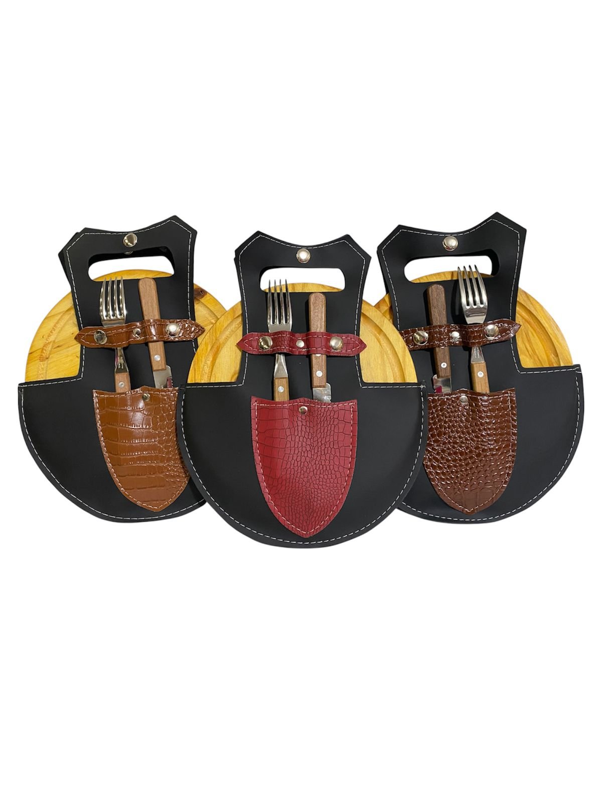 SET DE ASADO-PORTA PLATO S/VASO-CUE252