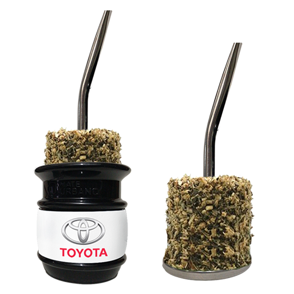 MATE IRROMPIBLE C/ BOMBILLA DE ACERO-MAT974P - Imagen 2