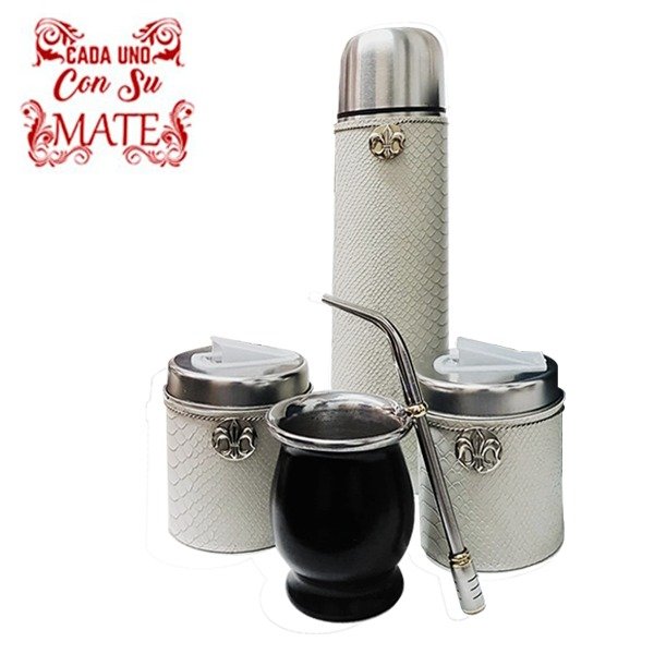 SET MATERO CON MATE DE ACERO CON DIJE SET030ALP1