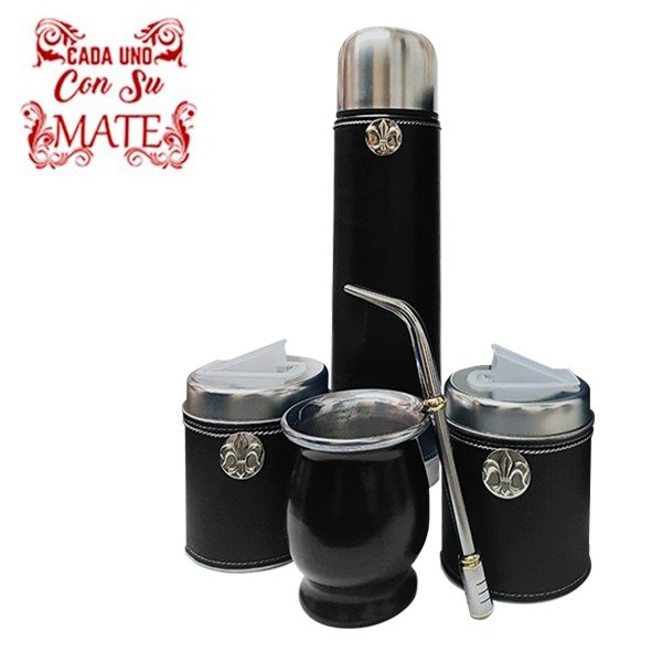 SET MATERO CON MATE DE ACERO CON DIJE SET030ALPN