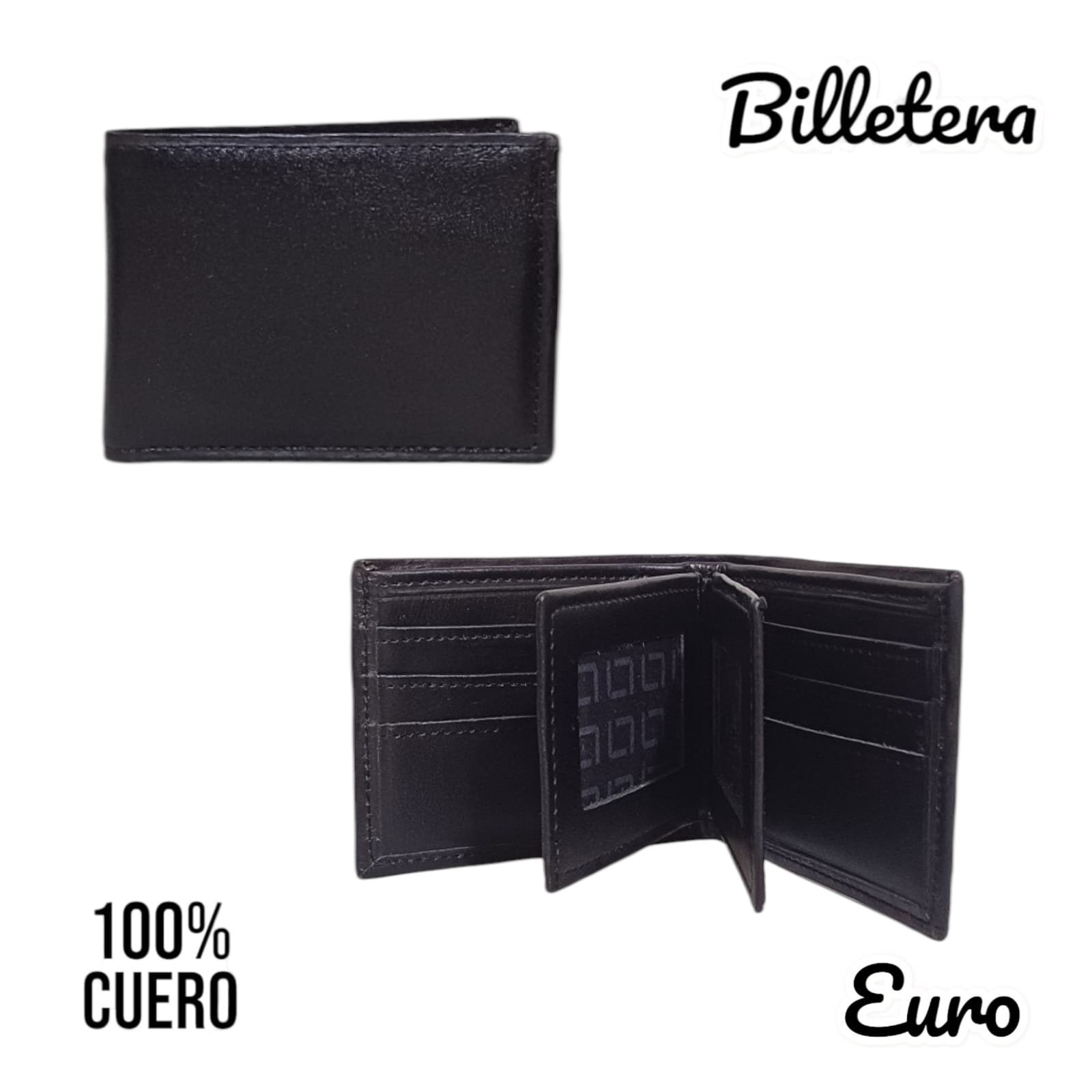 BILLETERA CUERO 2 VOLANTES ART527 BIH016 - Imagen 4