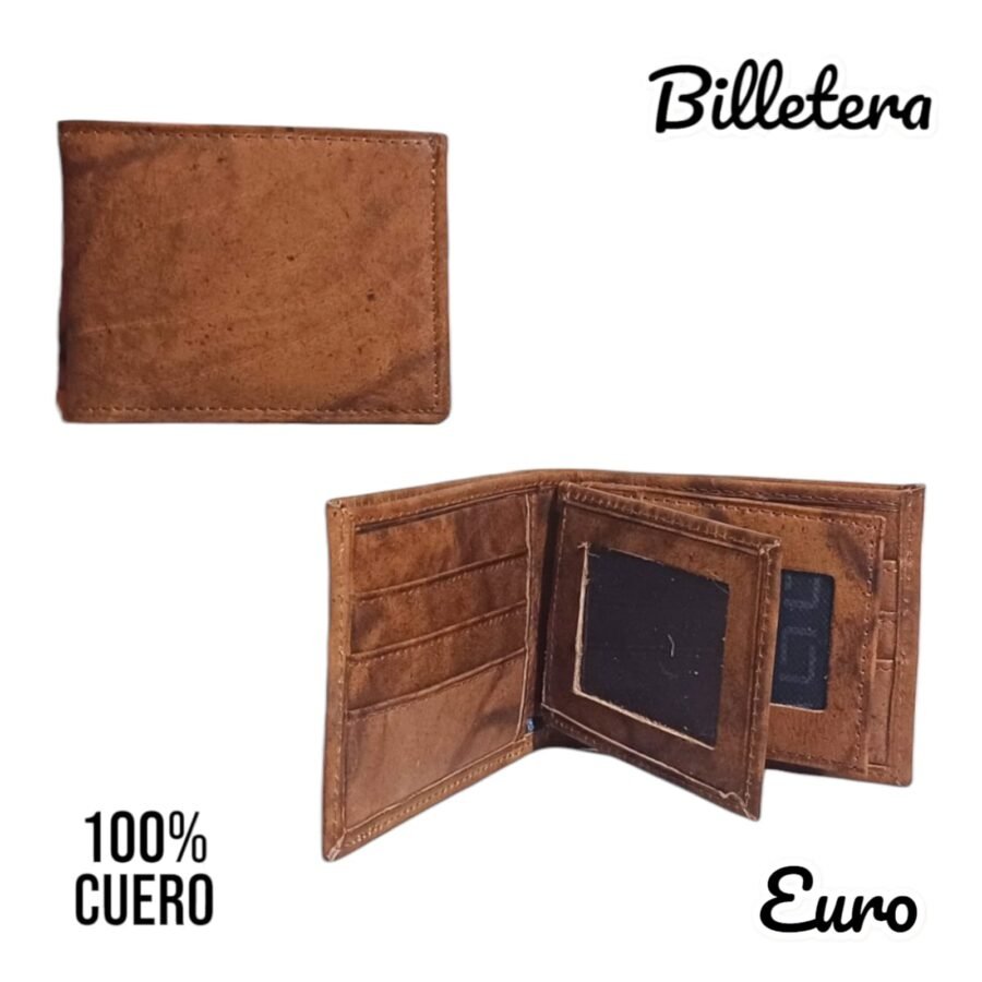 BILLETERA CUERO 2 VOLANTES ART527 BIH016 - Imagen 9