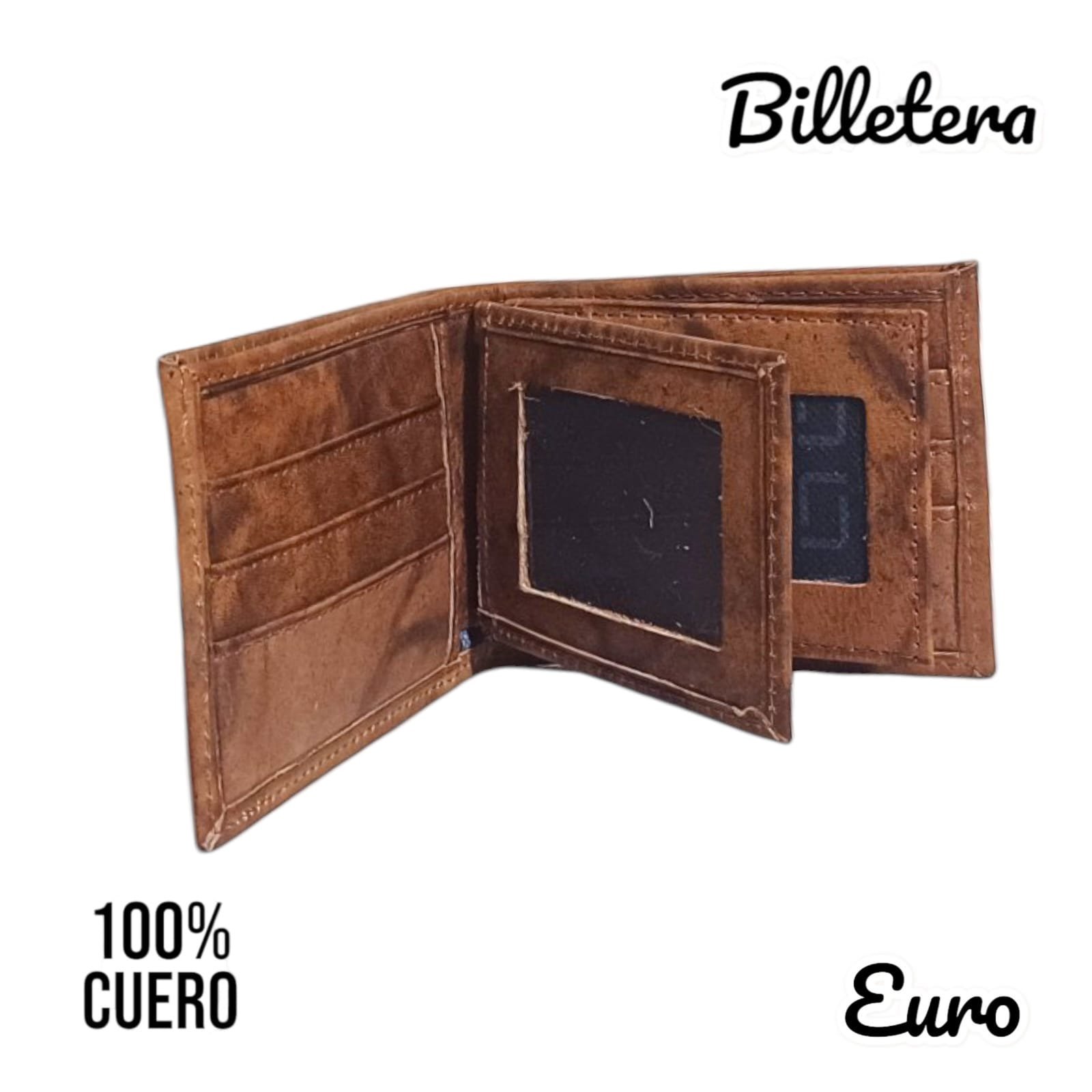 BILLETERA CUERO 2 VOLANTES ART527 BIH016 - Imagen 5