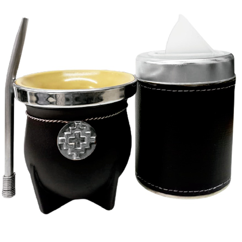 SETS MATE Y YERBERA DE CIERRE CON BOMBILLA SET064P3