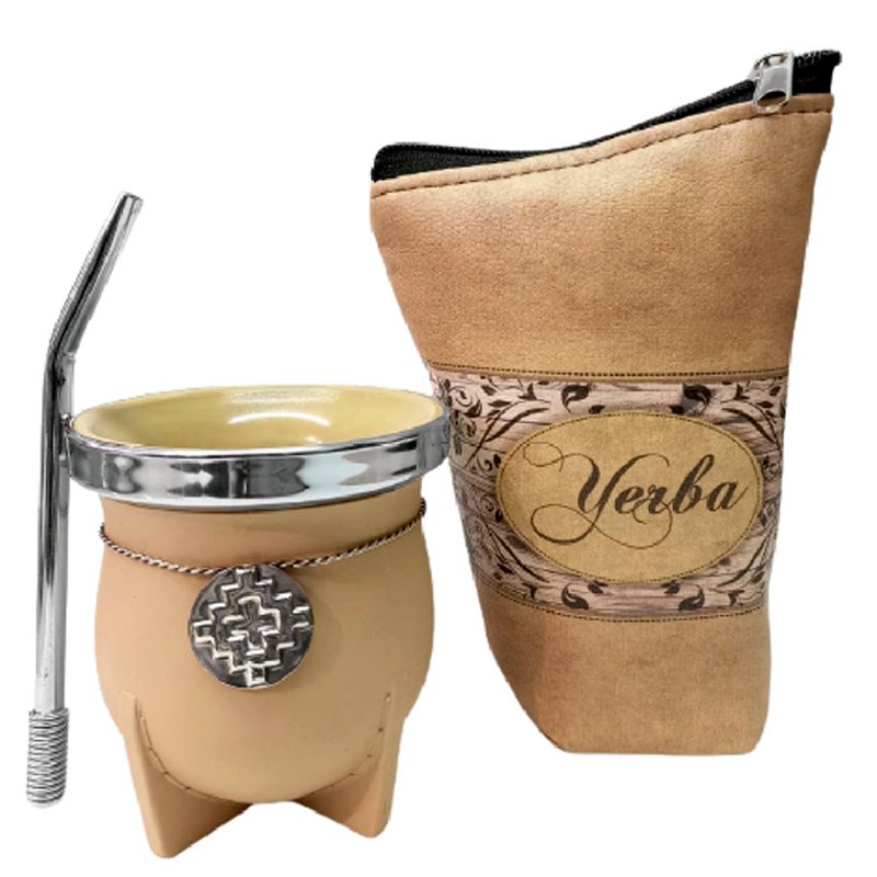 SETS MATE Y YERBERA DE CIERRE CON BOMBILLA SET064D1