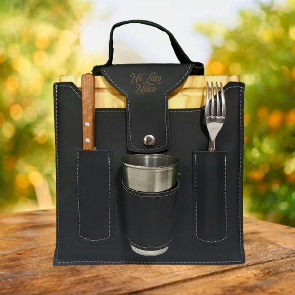 SET DE ASADO CUADRADO PARA EL DIA DEL AMIGO CUE609SP