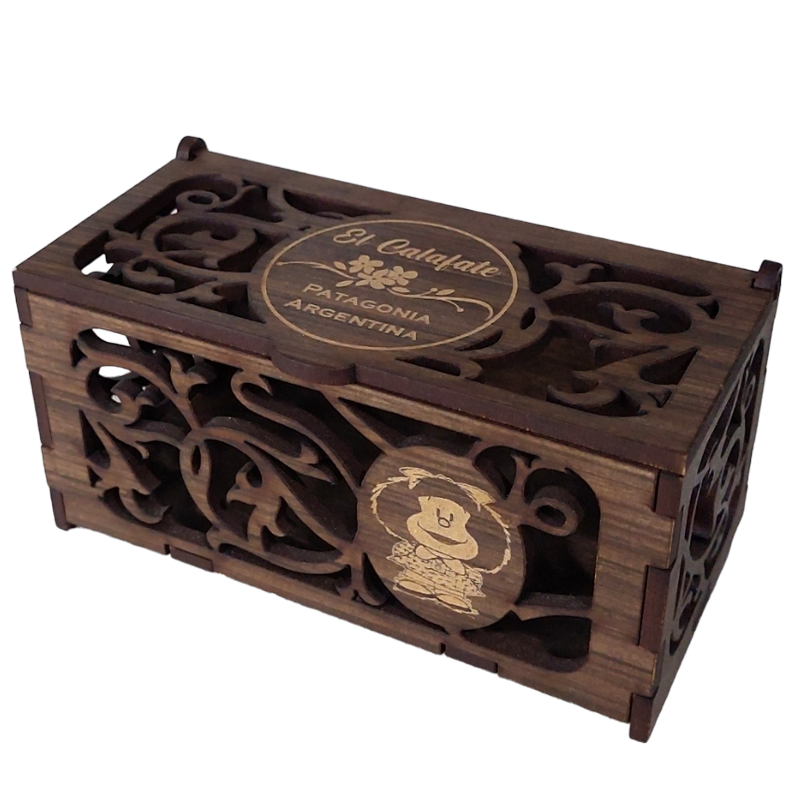 MAD327 COFRE CALADO GRABADO LASER