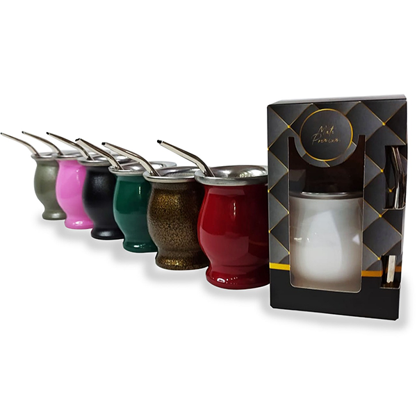 Mate de acero c/bom BOX- MAT080S - Imagen 4