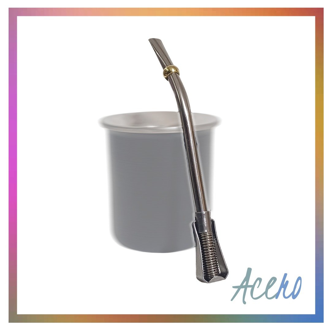 BOMBILLA LARGA IVINOX ACERO ART720-BOM011 - Imagen 2