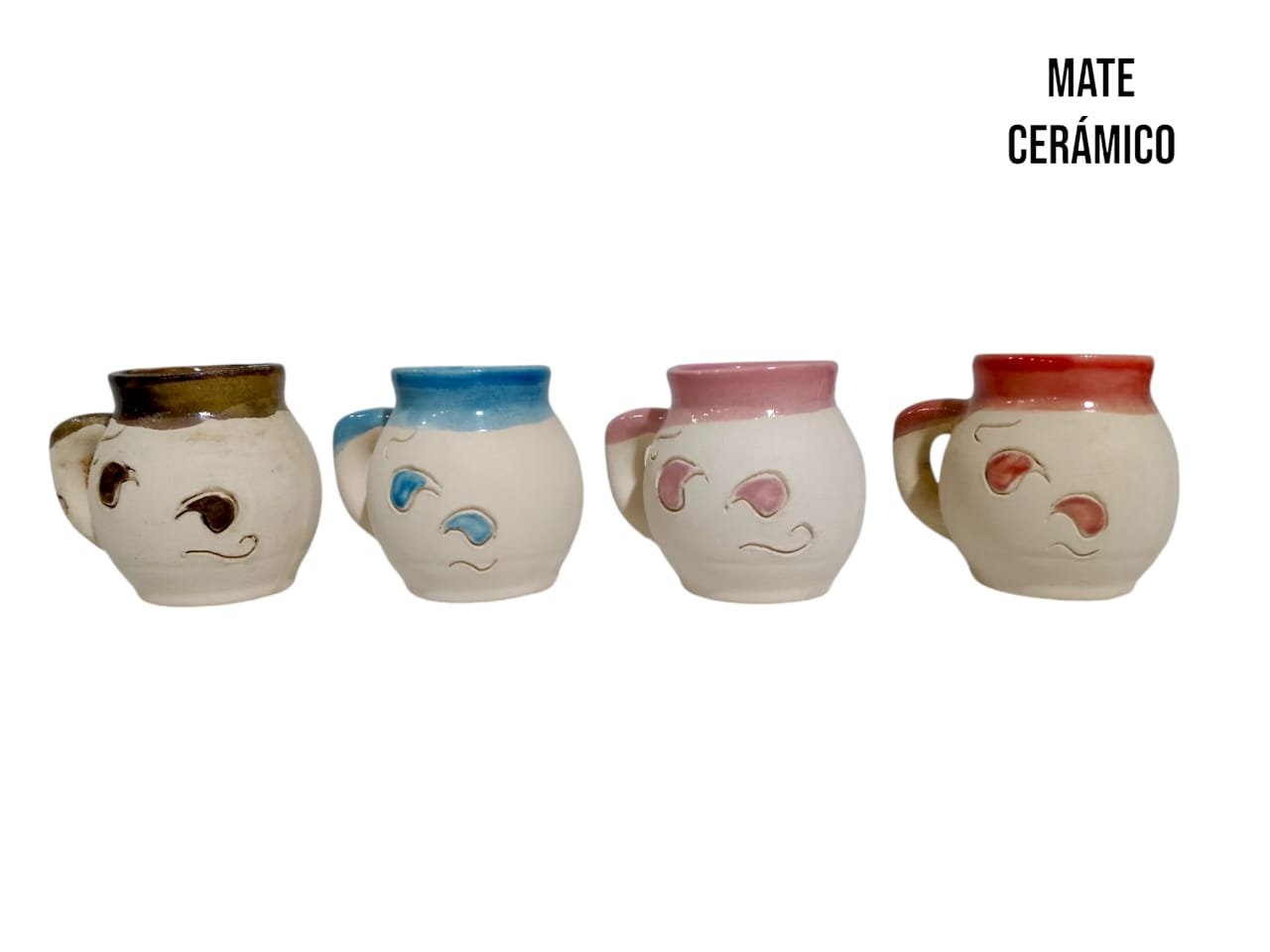 TAZA DE CERAMICA BOCA GRANDE O CHICA  C/ASA MAT862 - Imagen 2