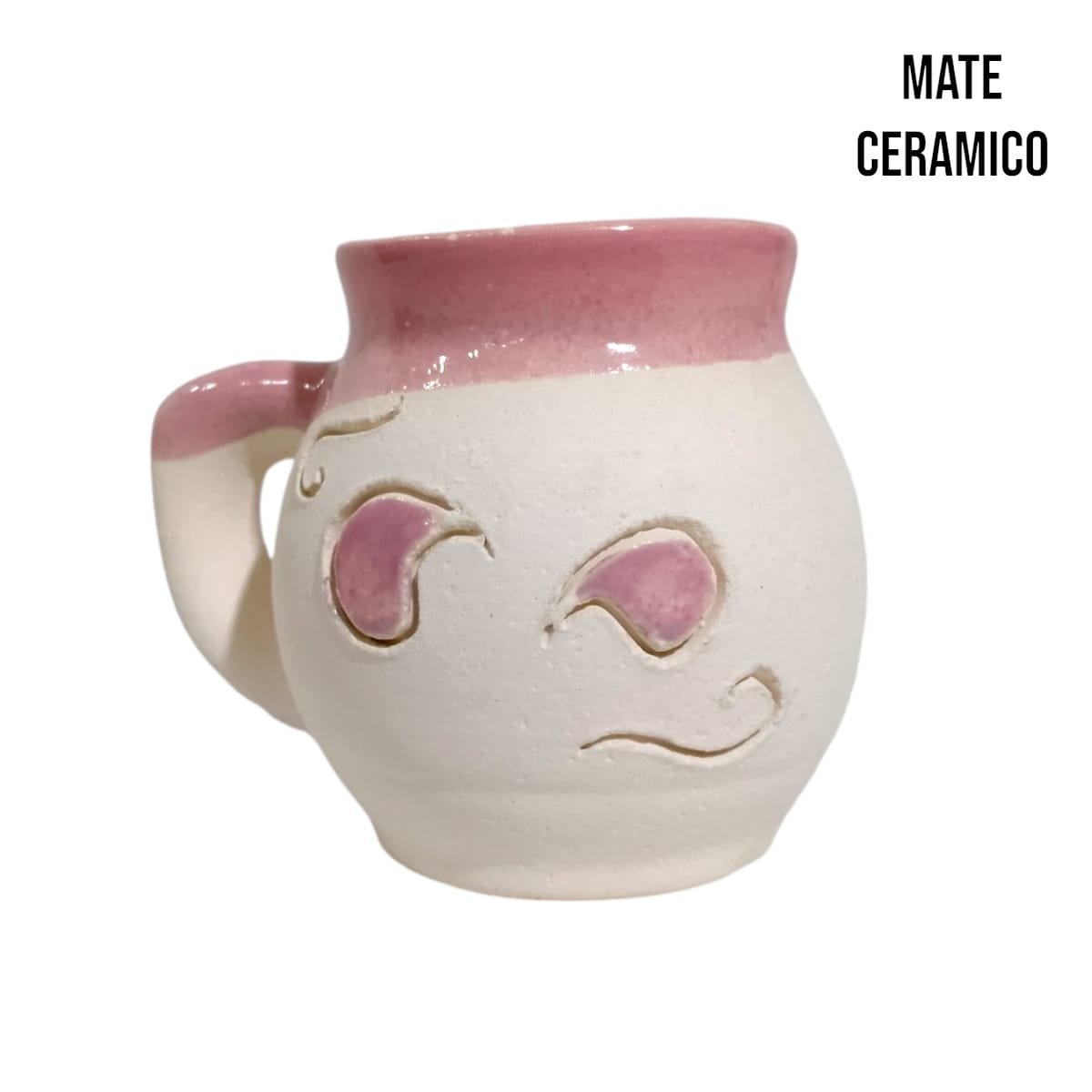 TAZA DE CERAMICA BOCA GRANDE O CHICA  C/ASA MAT862 - Imagen 3