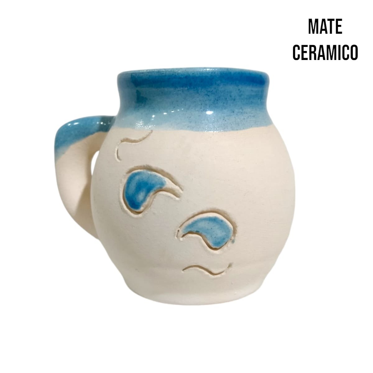 TAZA DE CERAMICA BOCA GRANDE O CHICA  C/ASA MAT862 - Imagen 4