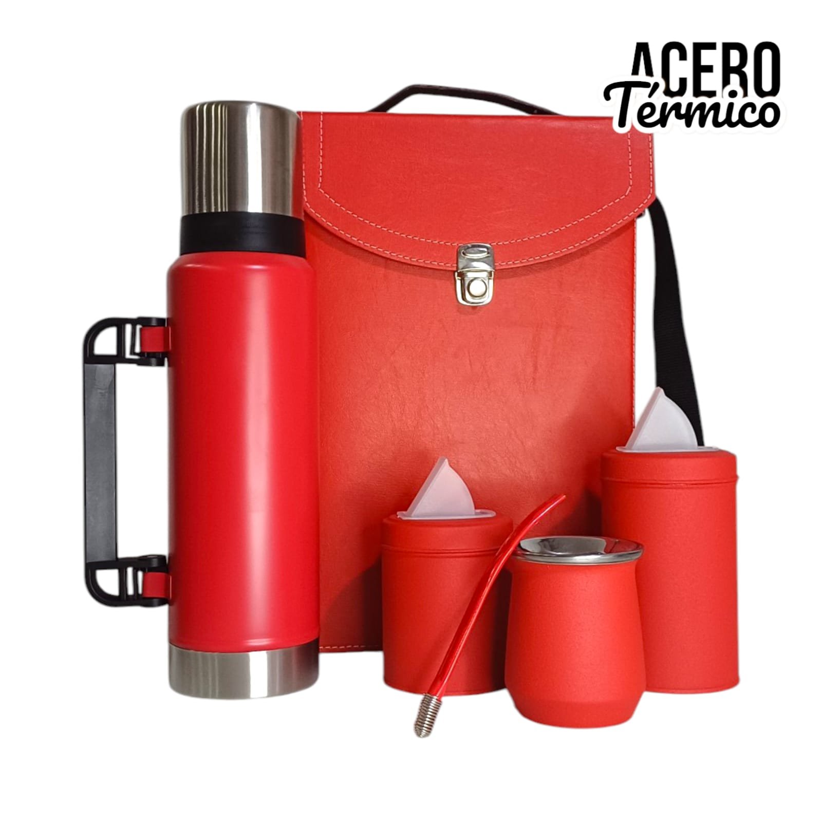 SET MATERO FULL COLOR ROJO/ROSA SET865