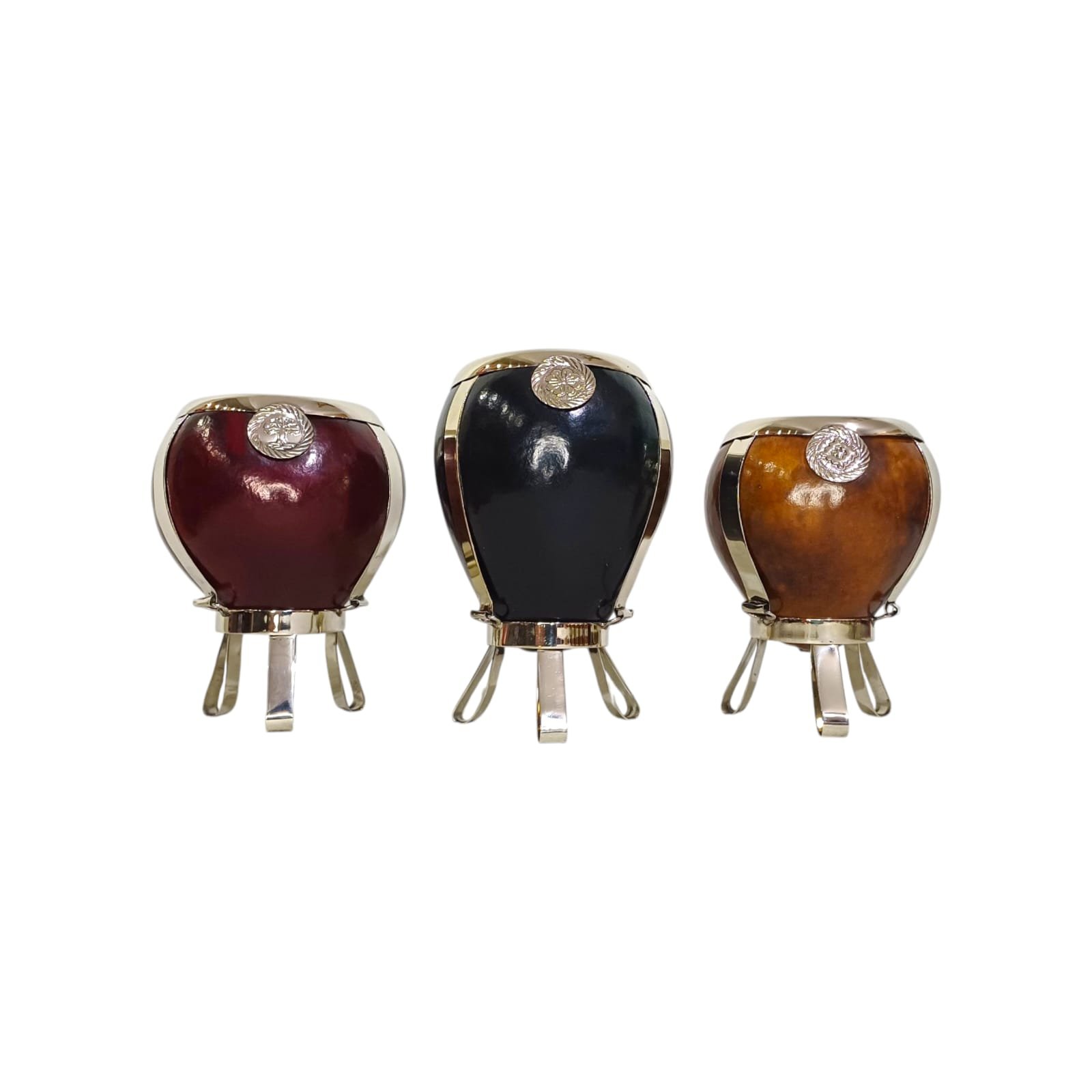 MATE CALABAZA BOCON C/ALPACA Y PATITAS MAT056E