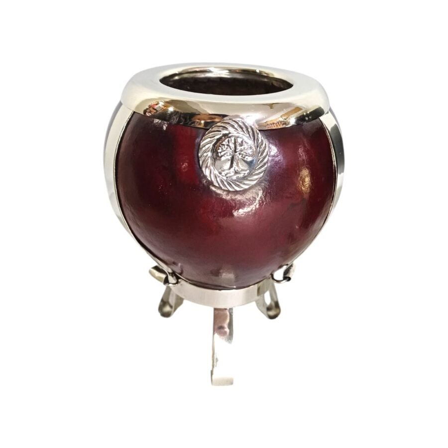 MATE CALABAZA BOCON C/ALPACA Y PATITAS MAT056E - Imagen 3
