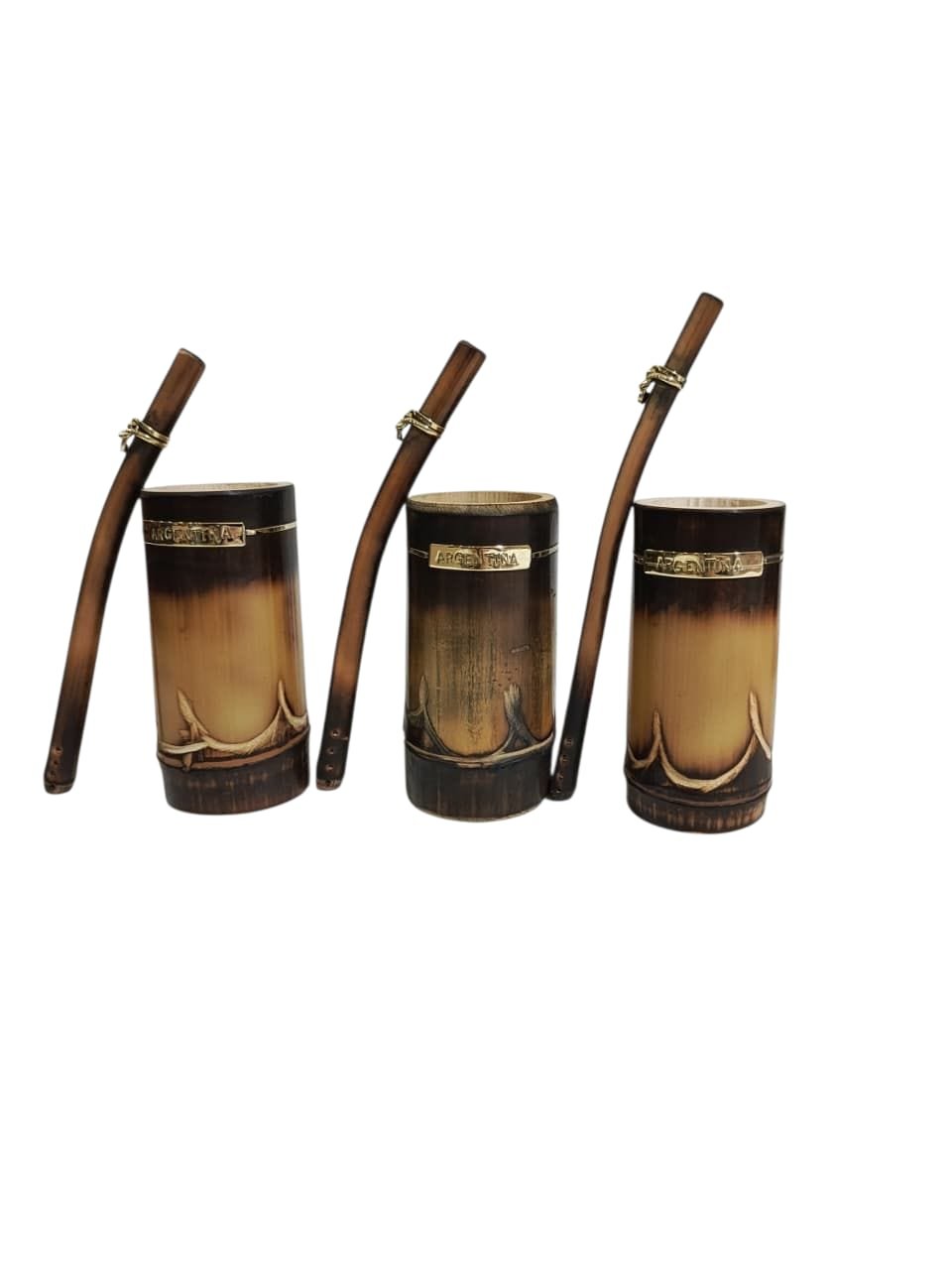 MATE CON BOMBILLA DE CAÑA MAT1035