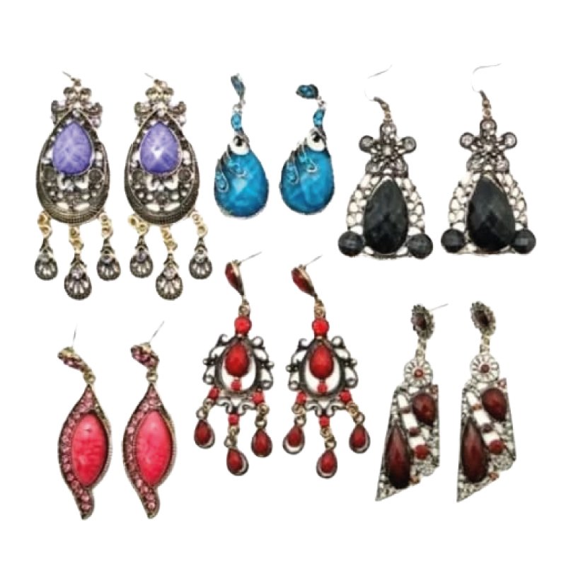 COMBO AROS CON PIEDRAS X16-COM007