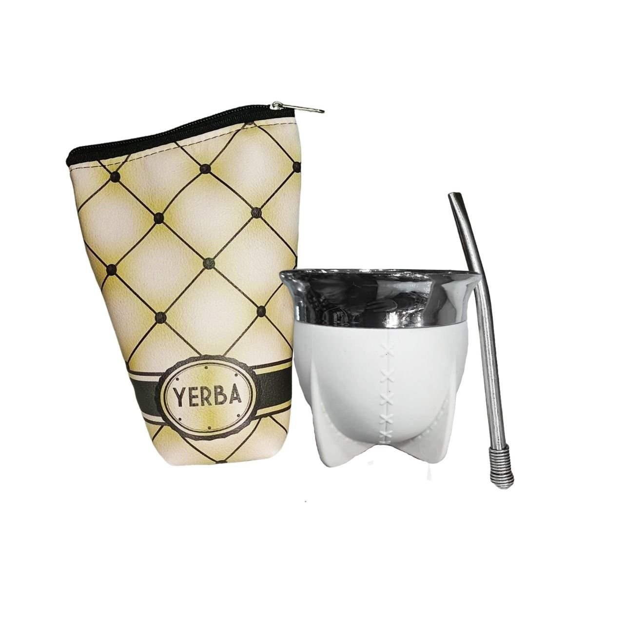 SET901C MATE PAMPA BLANCO+YERB - Imagen 2