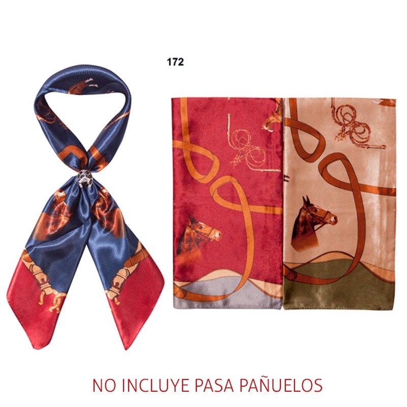 SET PAÑUELO SEDA C/GUARDA GRANDE 70X70 SURTIDOS-PVE612 - Imagen 2