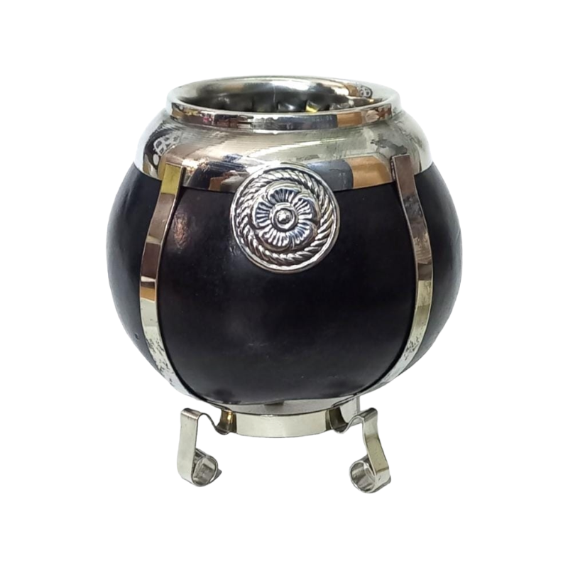 MAT354 MATE CALABAZA BOCON C/BASE ALPACA