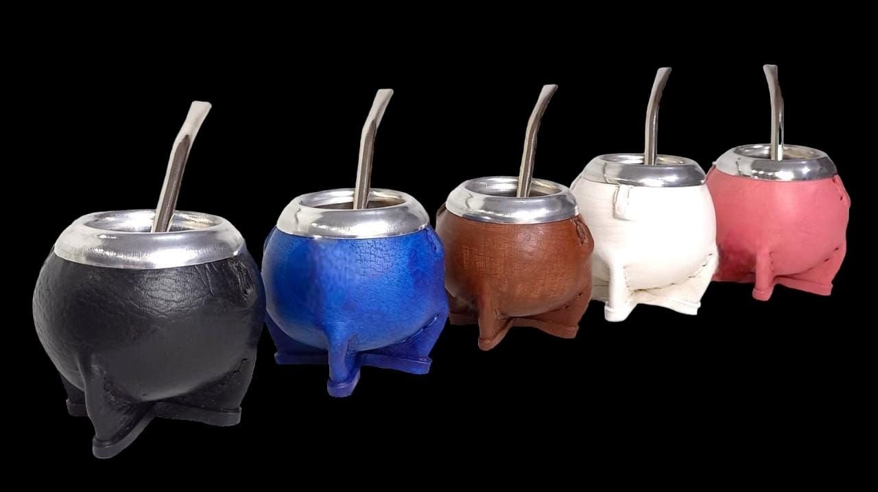 MAT018B MATE TORPEDO CALABAZA CON BOMBILLA DE RESORTE