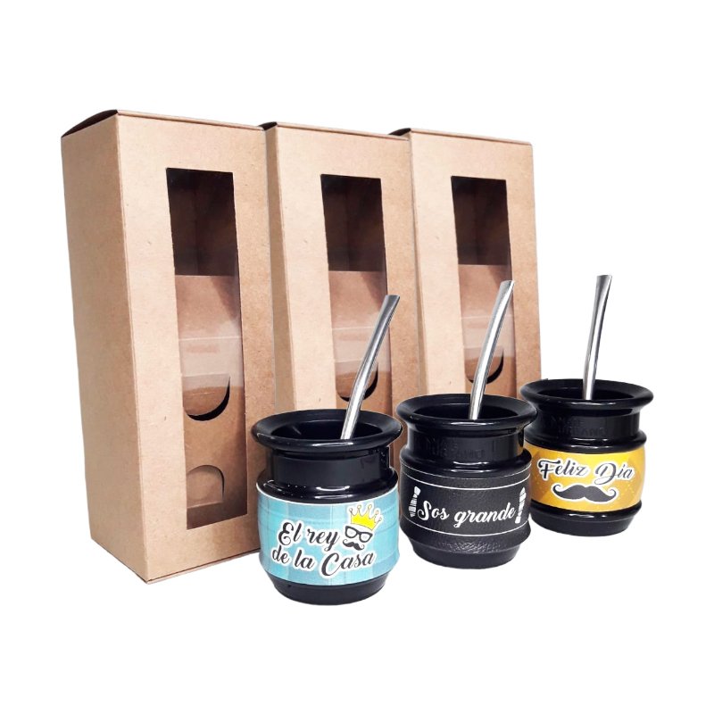 MAT974C MATE IRROMPIBLE CON BOMBILLA SACAYERBA - CAJA - Imagen 2