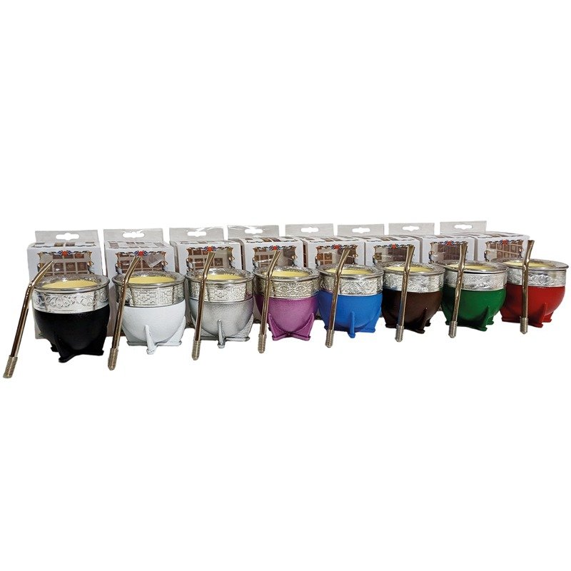 MATE IMPERIAL DE ACRILICO CON ALUMINIIO Y CAJA SET049