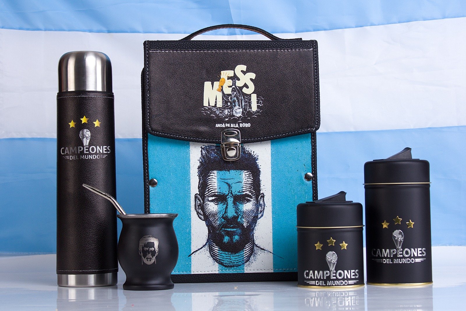 SET854 BOLSO + SET620+TERMO +MAT060+GRABADO+BOMBILLA
