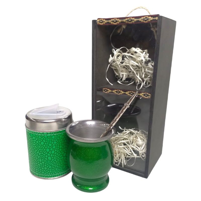 SET DE MATE- ACERO TÉRMICO- BOX-  SET094AE - Imagen 2