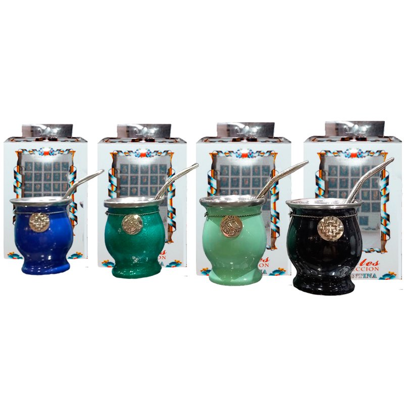 SET DE MATE ACERO CON DIJE+CAJA+BOM-SET060C