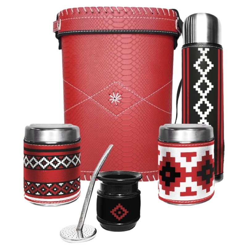 Set Matero Rigido con Dos Latas+mate Urbano – Raíces Criollas
