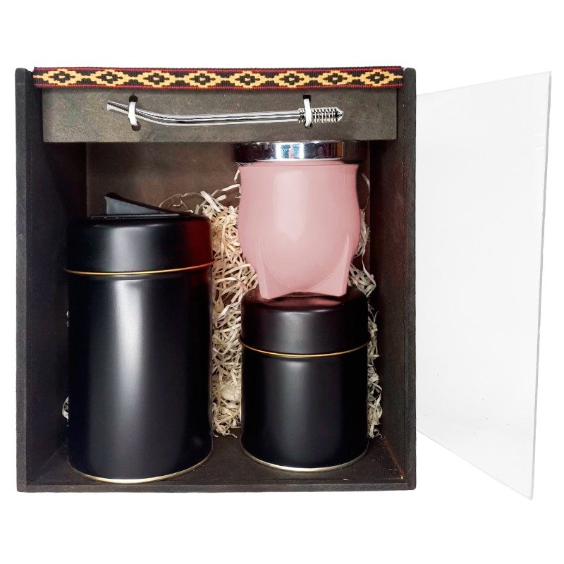 Set de Mate Pvc en Caja+ + Lata Mediana y Grande – Raíces Criollas