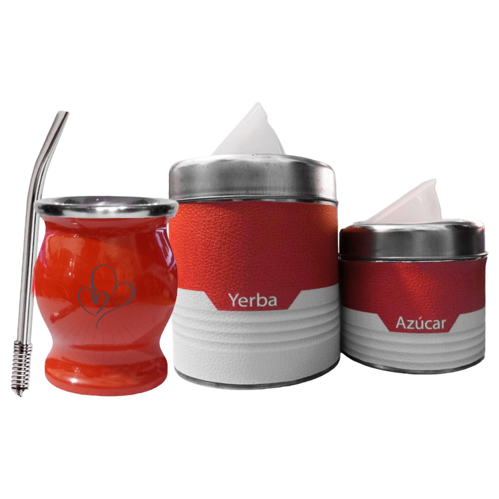 SET DE MATE CON YERBERA AZUCARERA+ BOMBILLA PERSONALIZADO SET402AG2