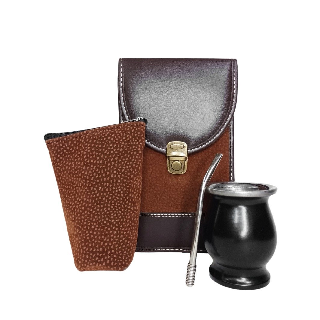 SET DE MATE CON YERBERA AZUCARERA Y MATE  SET029T4 - Imagen 2