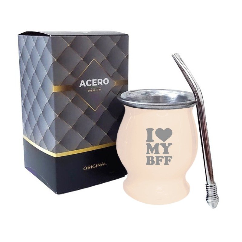 SET DE MATE- ACERO TERMICO- BOX- MAT080DPU