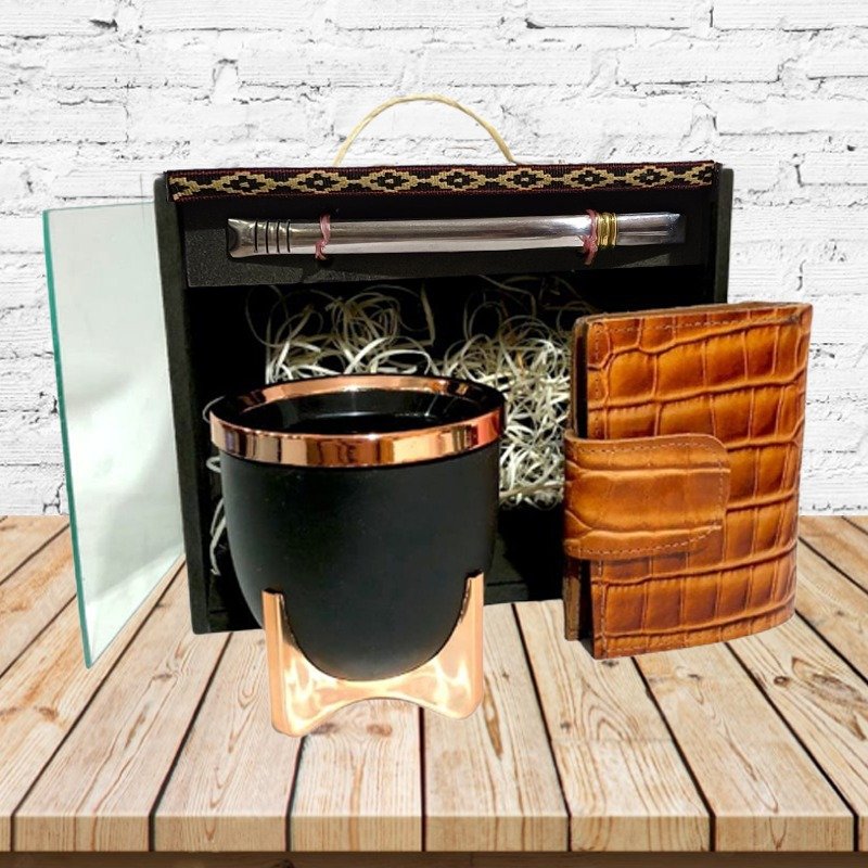 SET DE MATE CON BILLETERA DE DAMA- SET107MN