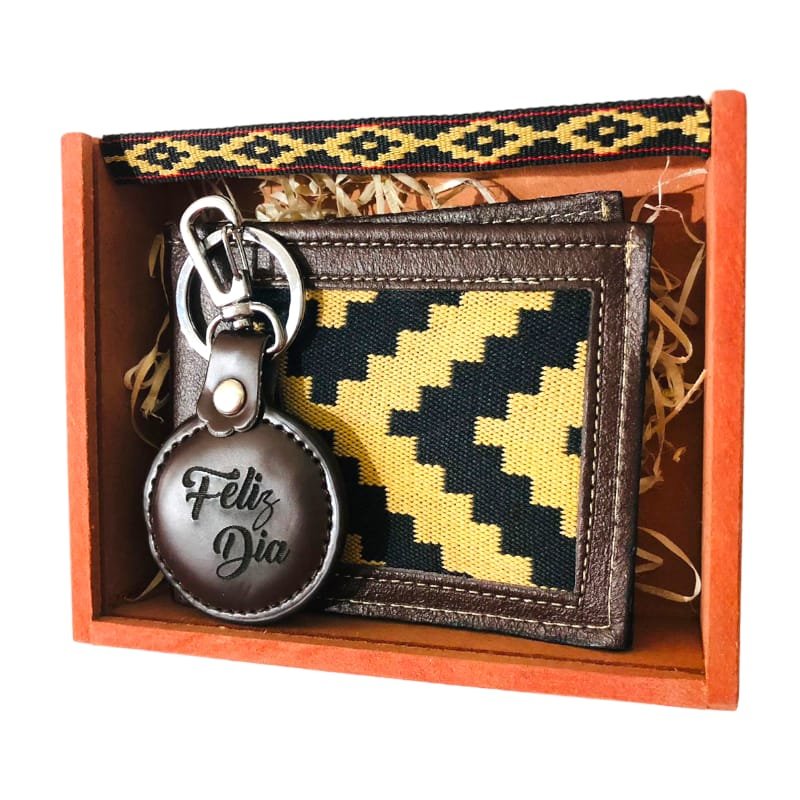 SET DE BILLETERA Y LLAVERO SET617CU - Imagen 2