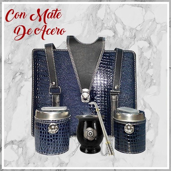 Set Matero con Mate de Acero y sin Termo – Raíces Criollas