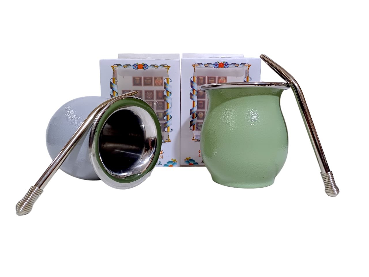 SET DE MATE DE ACERO - 3 PIEZAS -  SET115