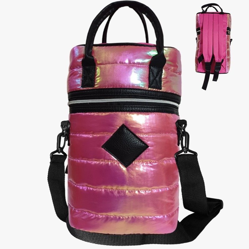 BOLSO MATERO METALAZE CON CIERRE METALIZADO-BAG005D