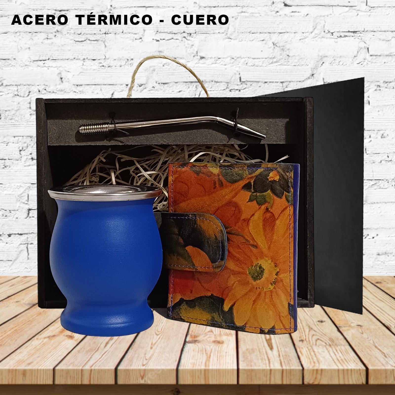 SET DE MATE-MATE DE ACERO EN CAJA- SET107AZ