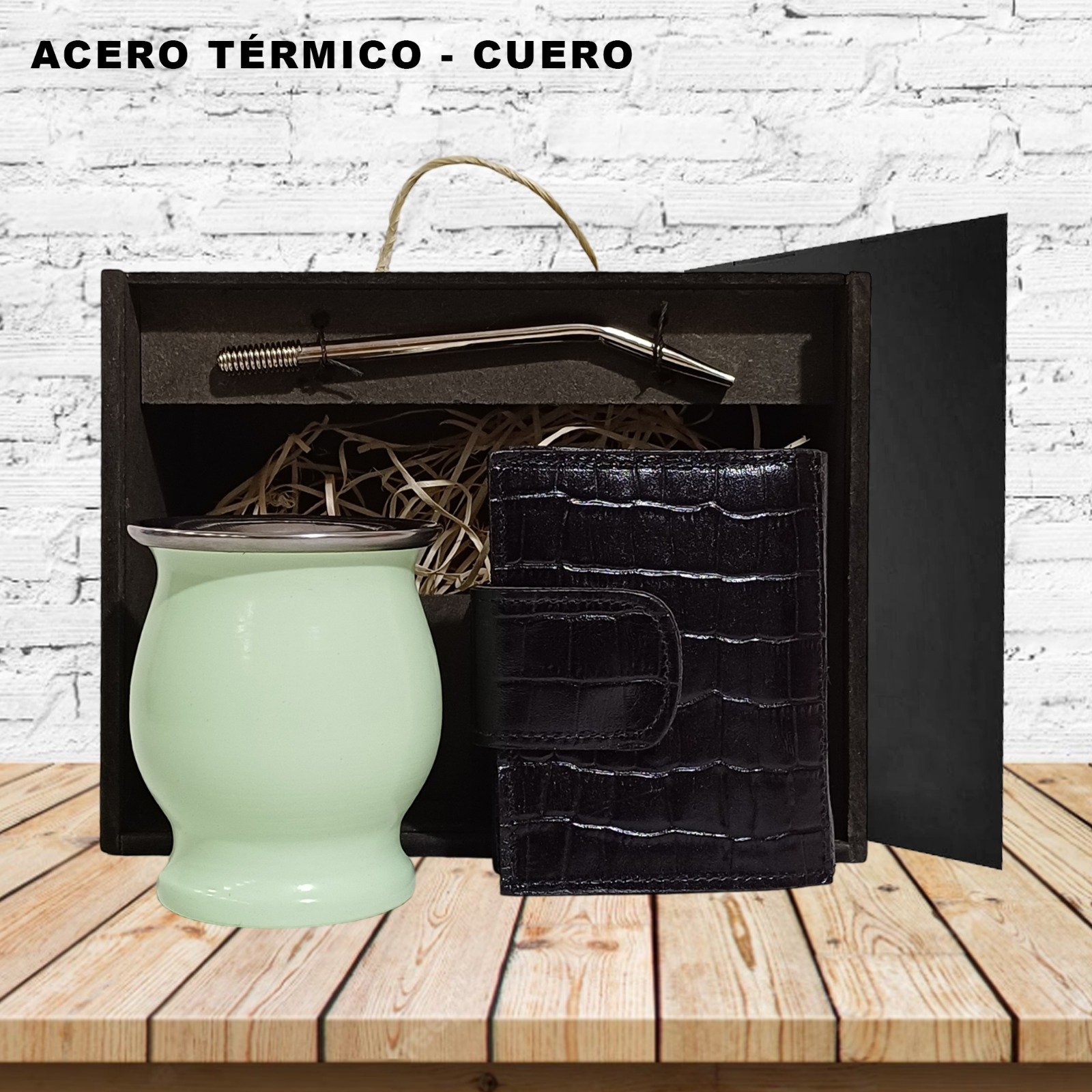 SET DE MATE-MATE DE ACERO EN CAJA -SET107AV