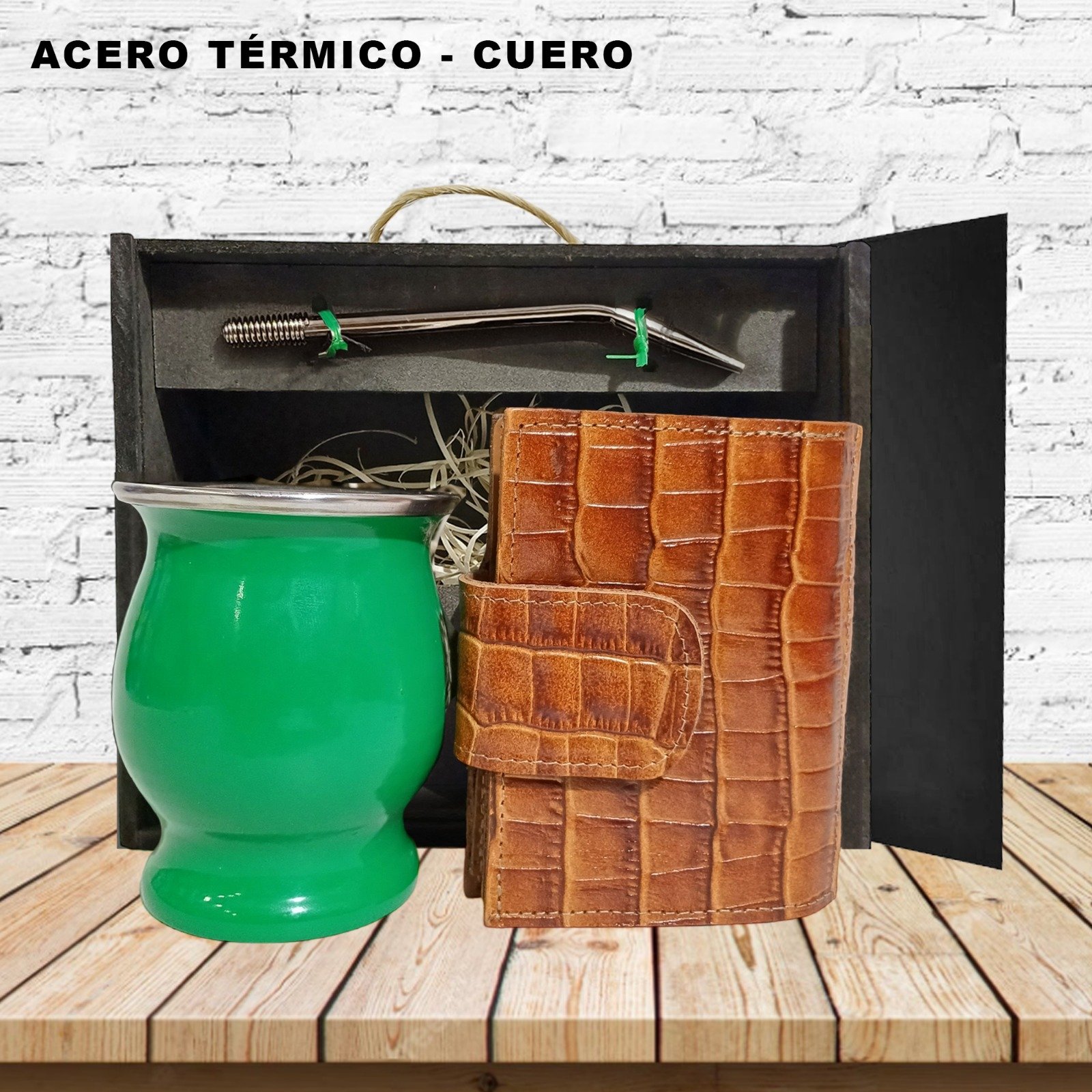 SET DE MATE-MATE DE ACERO EN CAJA-SET107AVV