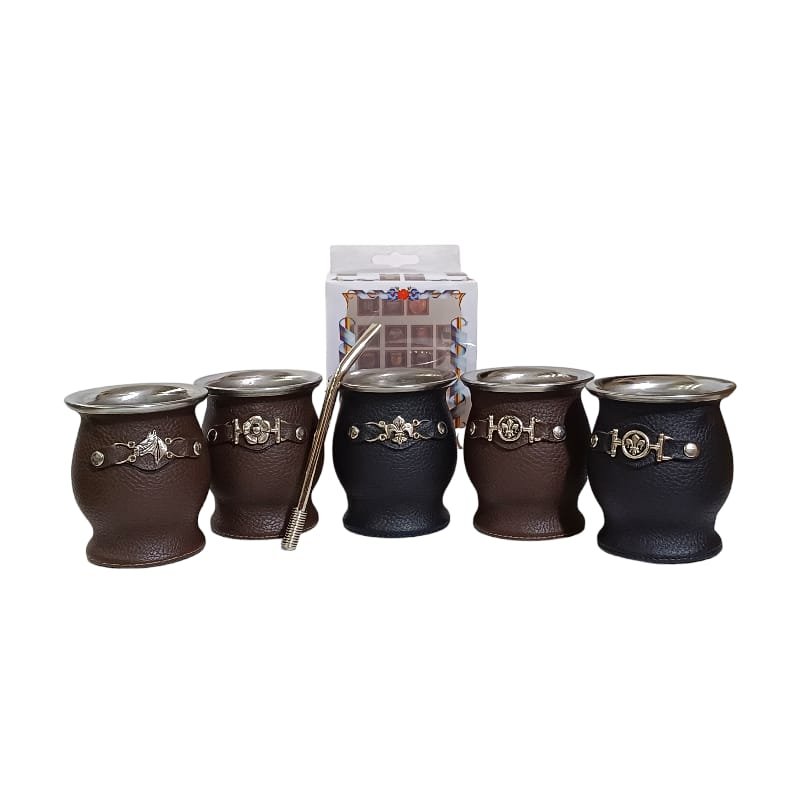 SET DE MATE-ACERO TÉRMICO-CAJA ACRÍLICA+BOMBILLA-SET006 - Imagen 2