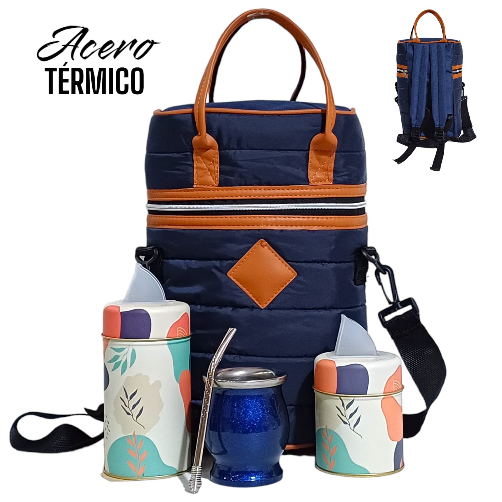 SET DE MATE-ACERO TÉRMICO-5 PIEZAS-SET059LCA