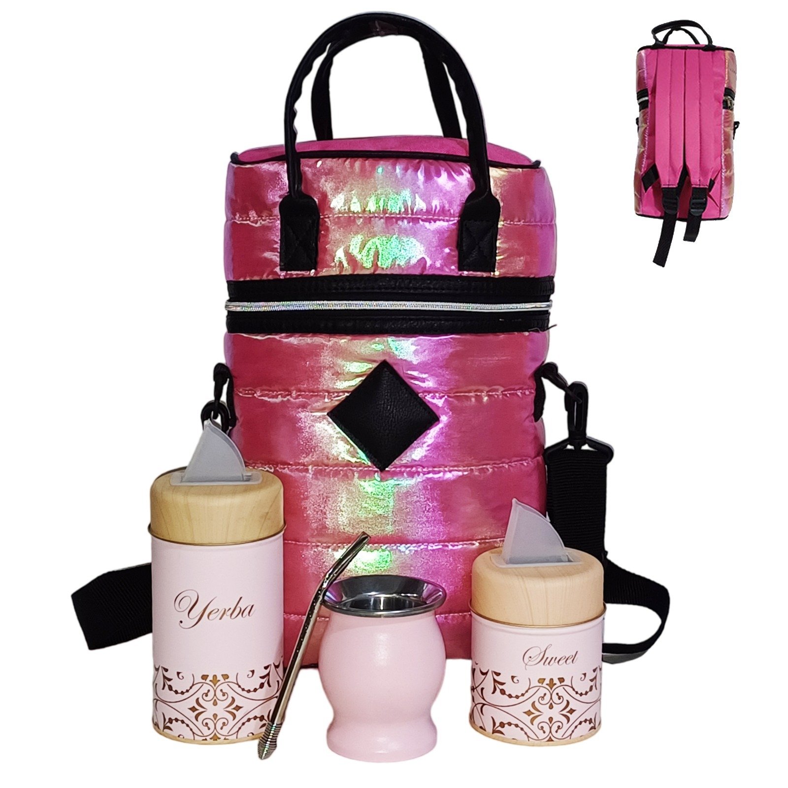 SET DE MATE-ACERO TÉRMICO-5 PIEZAS-SET059RL